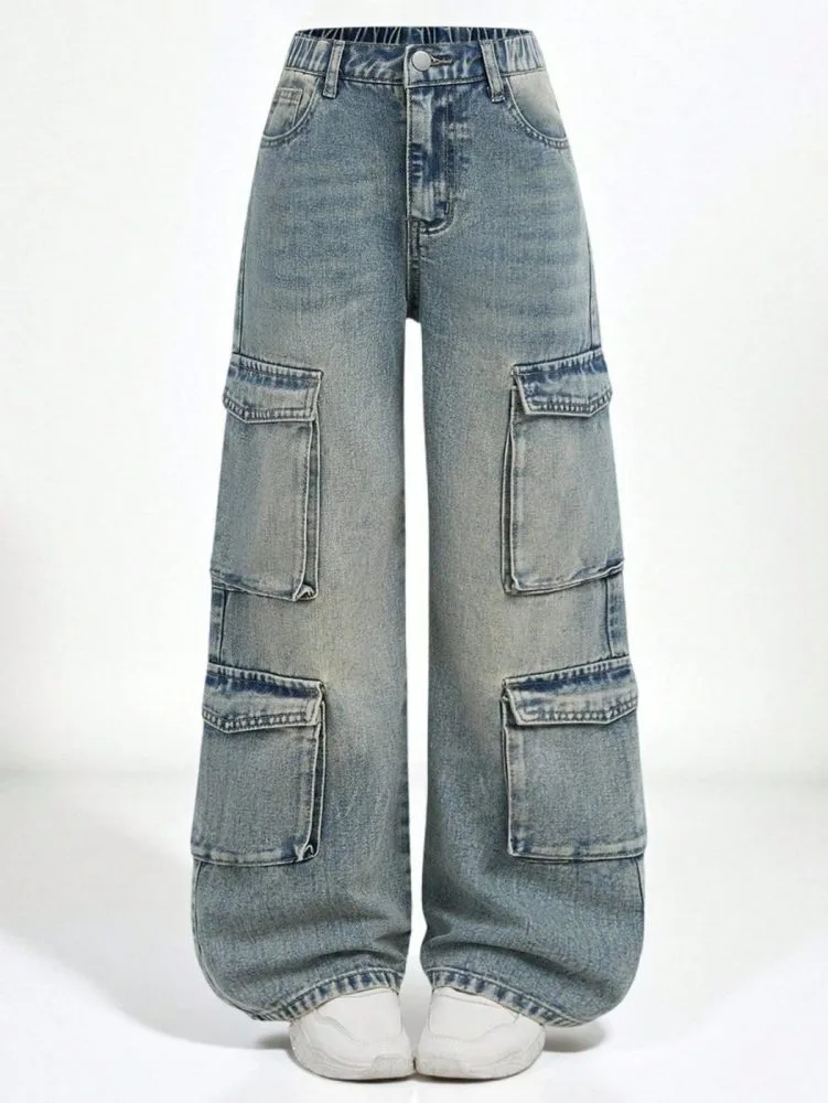 8 POCKET UNISEX CARGO JEAN